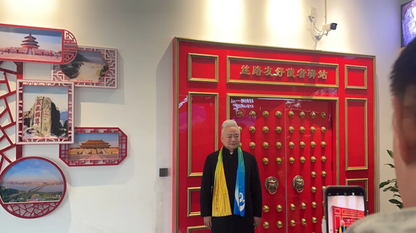 人民文創(chuàng)西部研究中心迎來國樂大師——方錦龍龜茲首獻(xiàn)藝講活動在新疆庫車舉行