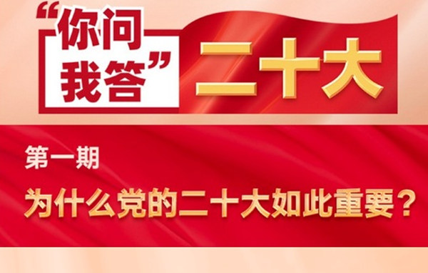 你問我答·二十大|為什么黨的二十大如此重要？