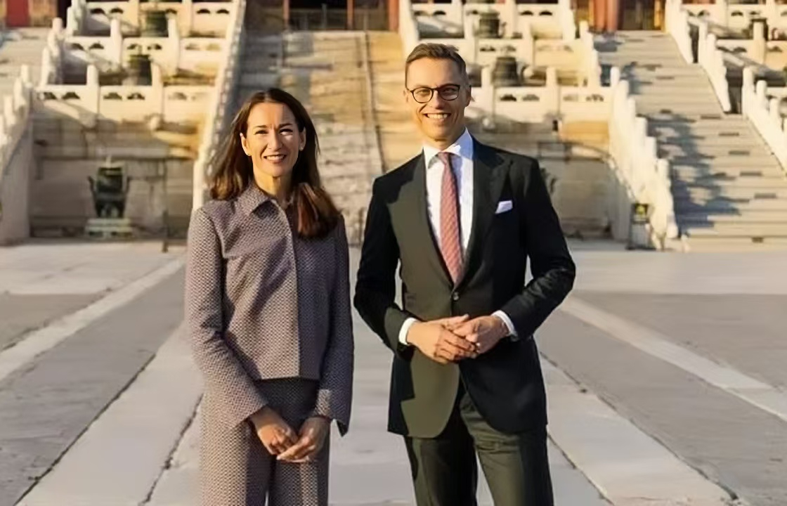來(lái)自“圣誕老人故鄉(xiāng)”的總統(tǒng)，突現(xiàn)故宮
